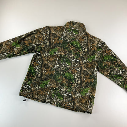 Real Tree Fleece Jacke - Medium-Univers-olesstore-vintage-secondhand-shop-austria-österreich