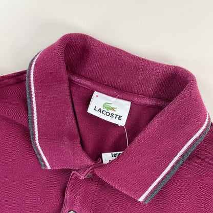 Lacoste langarm Polo Shirt - 5/Large-LACOSTE-olesstore-vintage-secondhand-shop-austria-österreich