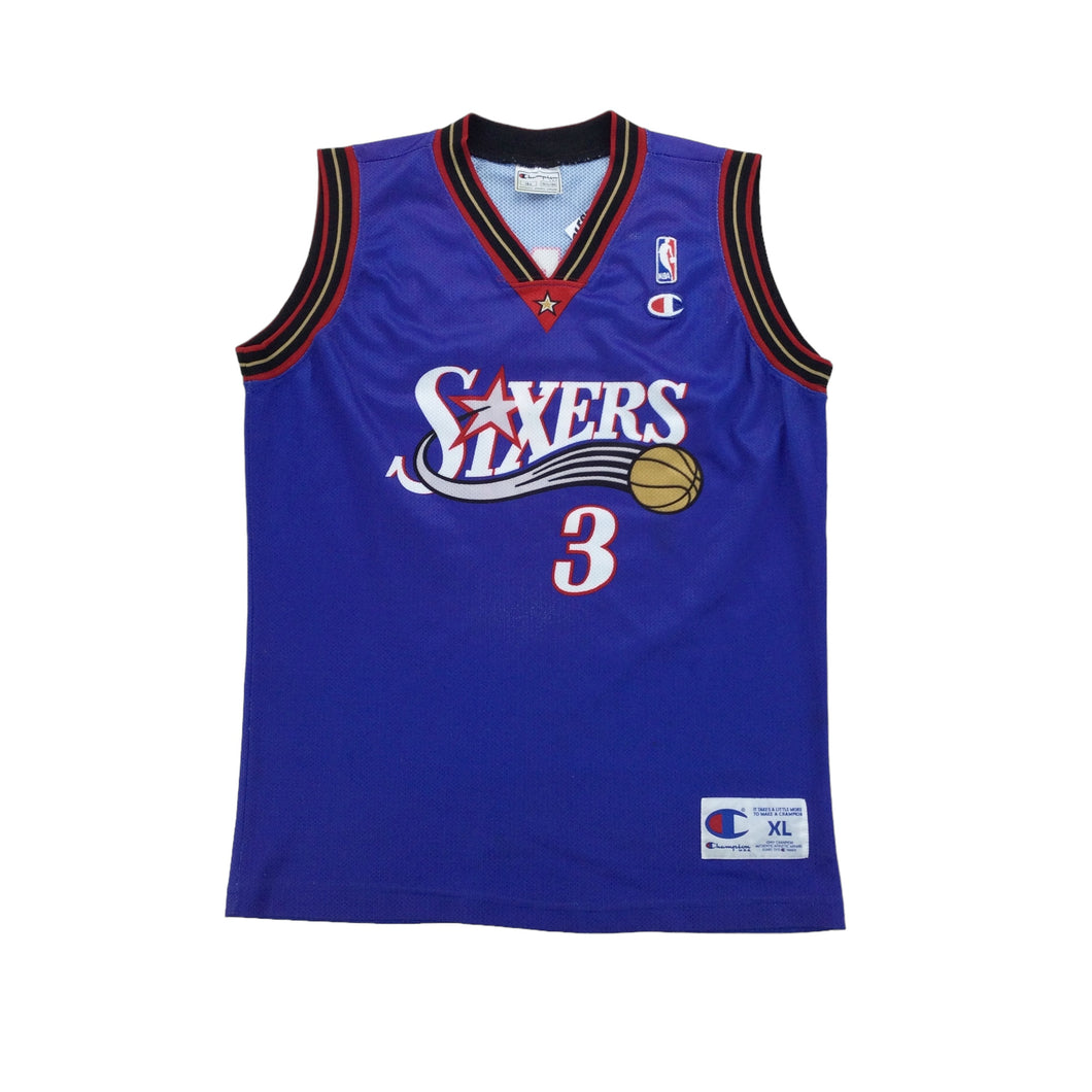 Champion x Sixers NBA Jersey - Kids/164-Champion-olesstore-vintage-secondhand-shop-austria-österreich
