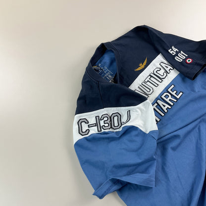 Aeronautica Millitare T-Shirt - Large-AERONAUTICA-olesstore-vintage-secondhand-shop-austria-österreich