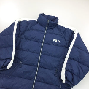 Fila Puffer Jacket - XL-FILA-olesstore-vintage-secondhand-shop-austria-österreich