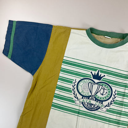 Lava Club 80s Colorblock T-Shirt - XL-Lava Club-olesstore-vintage-secondhand-shop-austria-österreich