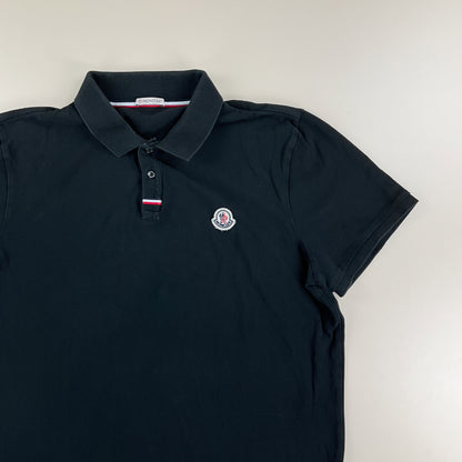 Moncler Basic Polo Shirt - XXL-MONCLER-olesstore-vintage-secondhand-shop-austria-österreich