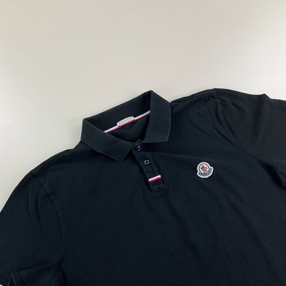 Moncler Basic Polo Shirt - XXL-MONCLER-olesstore-vintage-secondhand-shop-austria-österreich