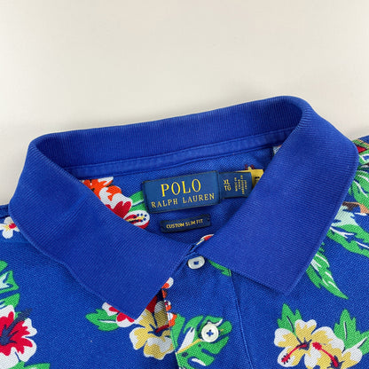 Ralph Lauren Sailing Hawaii Bear Polo Shirt - XL-RALPH LAUREN-olesstore-vintage-secondhand-shop-austria-österreich