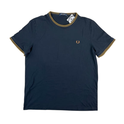 Fred Perry Basic T-Shirt - XL-FRED PERRY-olesstore-vintage-secondhand-shop-austria-österreich