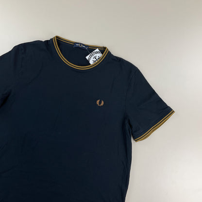 Fred Perry Basic T-Shirt - XL-FRED PERRY-olesstore-vintage-secondhand-shop-austria-österreich