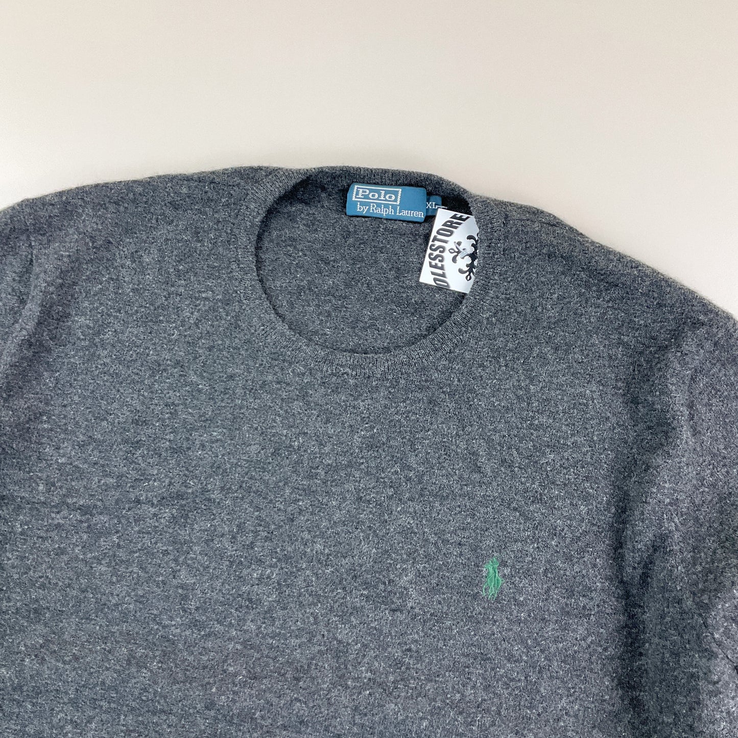 Ralph Lauren Woll- Sweatshirt - XL-RALPH LAUREN-olesstore-vintage-secondhand-shop-austria-österreich