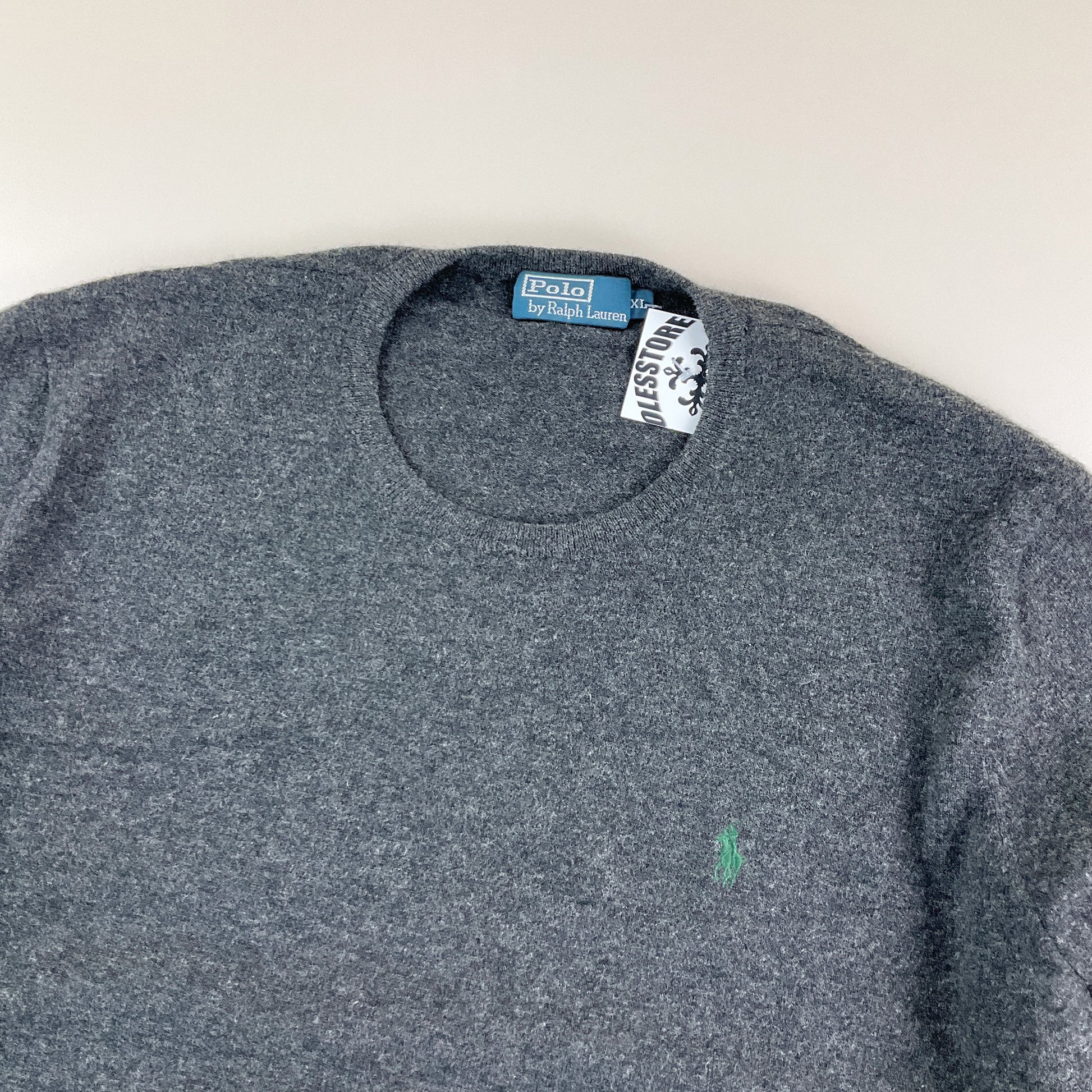 Ralph Lauren Woll- Sweatshirt - XL-RALPH LAUREN-olesstore-vintage-secondhand-shop-austria-österreich