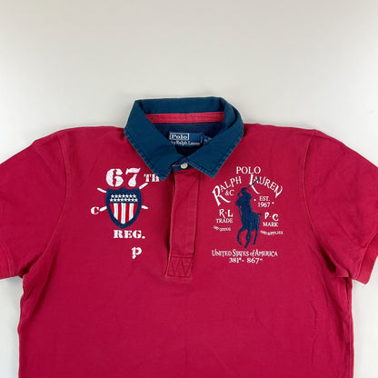 Ralph Lauren 67th Polo Shirt - Small-RALPH LAUREN-olesstore-vintage-secondhand-shop-austria-österreich
