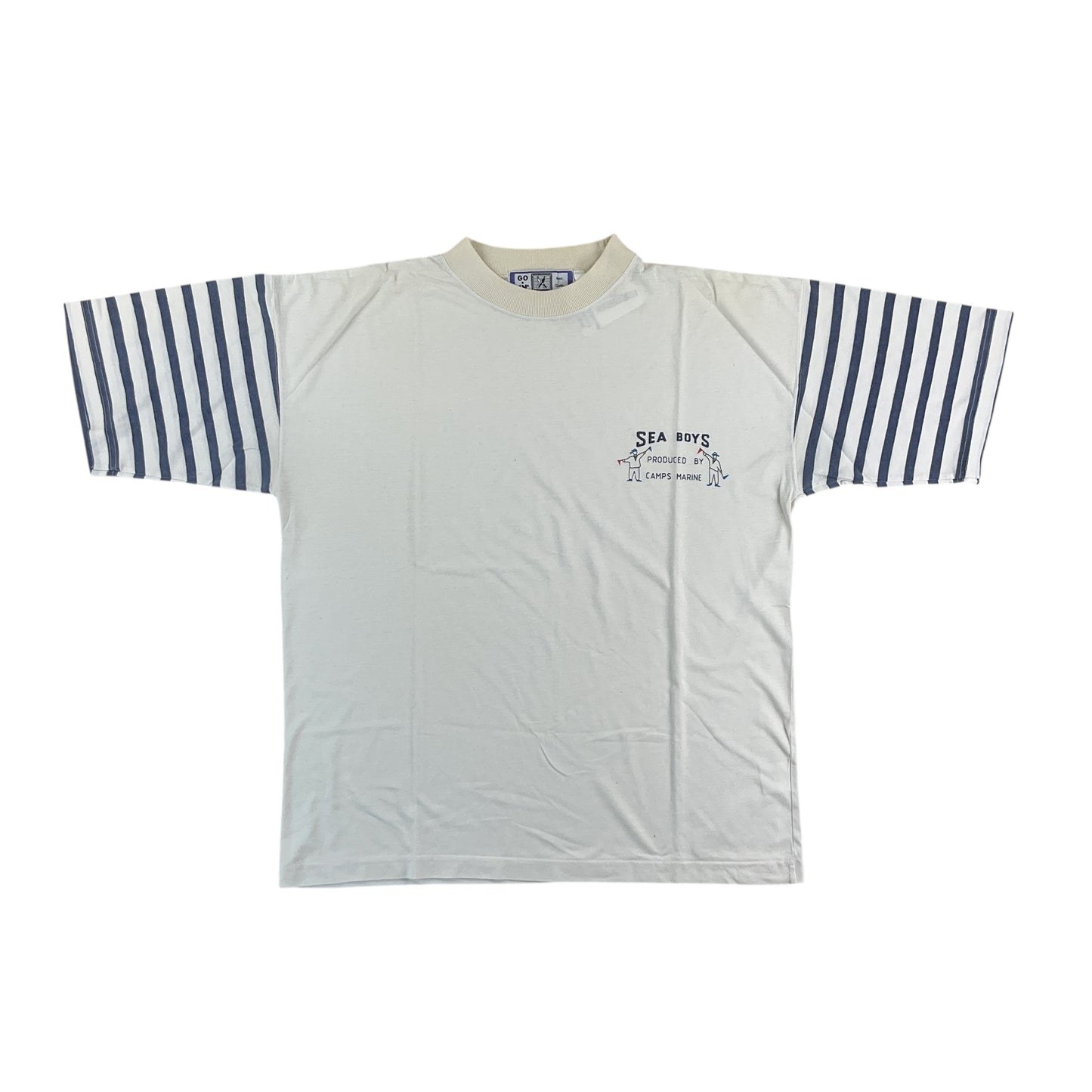 Sea Boys by Camps Marine 80s T-Shirt - Large-Go in-olesstore-vintage-secondhand-shop-austria-österreich