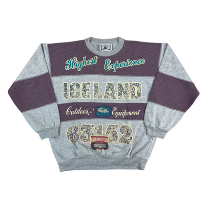 Green Mountain Iceland Sweatshirt - XL-GREEN MOUNTAIN-olesstore-vintage-secondhand-shop-austria-österreich