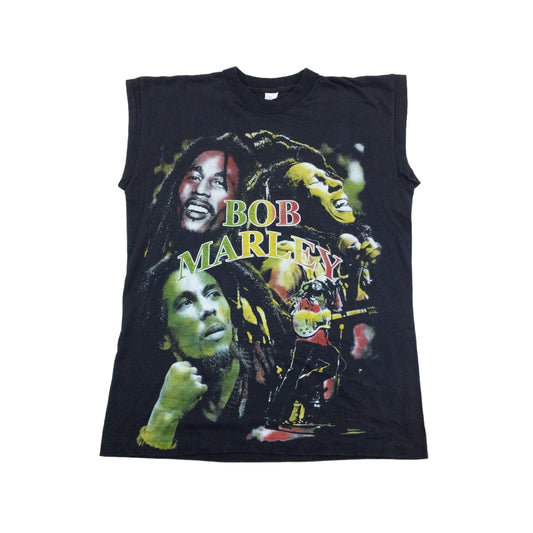 Bob Marley 90s "Rasta Revolution" Top - Large-BOB MARLEY-olesstore-vintage-secondhand-shop-austria-österreich