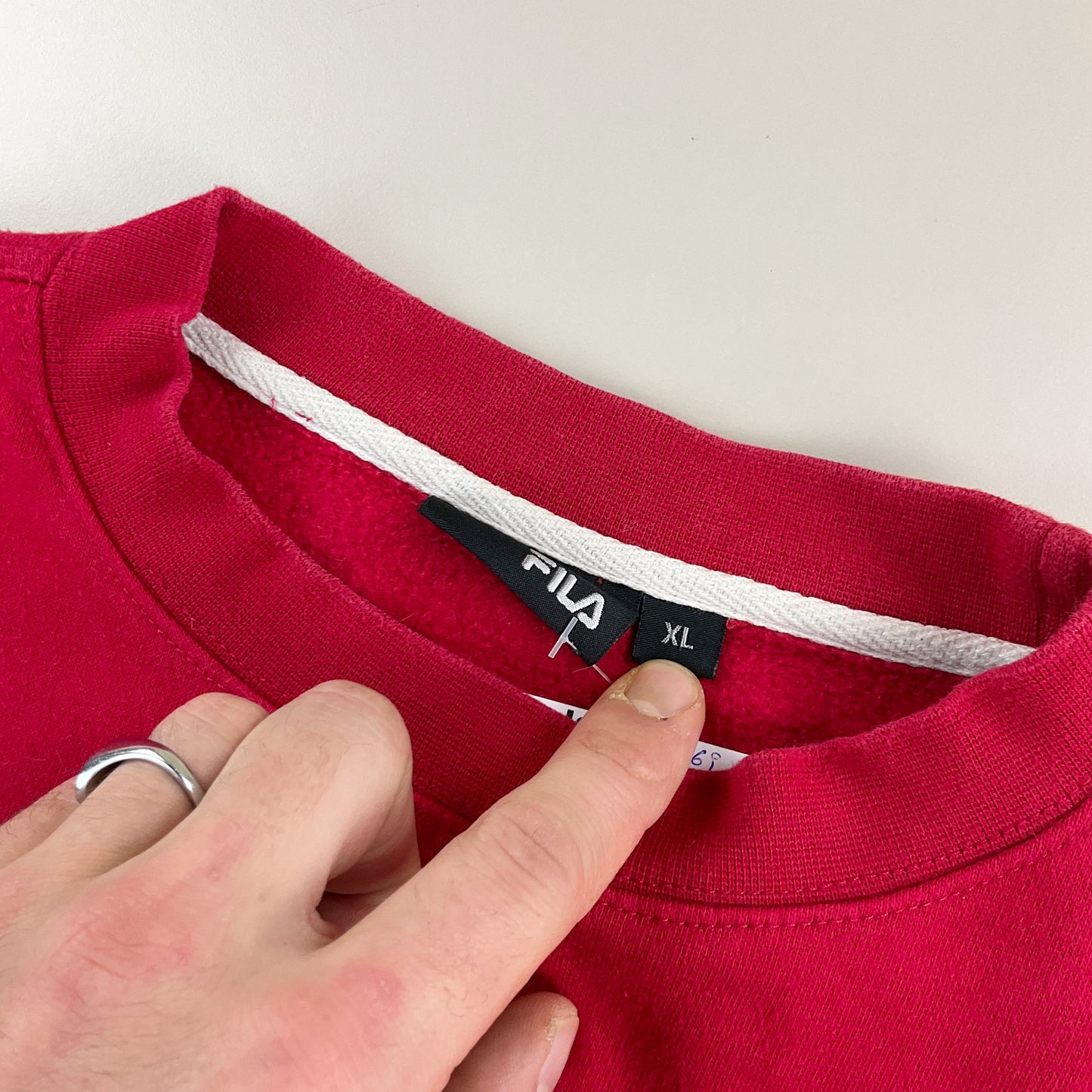 Fila 00s Spellout Sweatshirt - XL-FILA-olesstore-vintage-secondhand-shop-austria-österreich