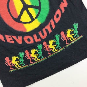 Bob Marley 90s "Rasta Revolution" Top - Large-BOB MARLEY-olesstore-vintage-secondhand-shop-austria-österreich