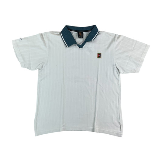 Nike 90s Tennis Polo Shirt - Kids/L-NIKE-olesstore-vintage-secondhand-shop-austria-österreich