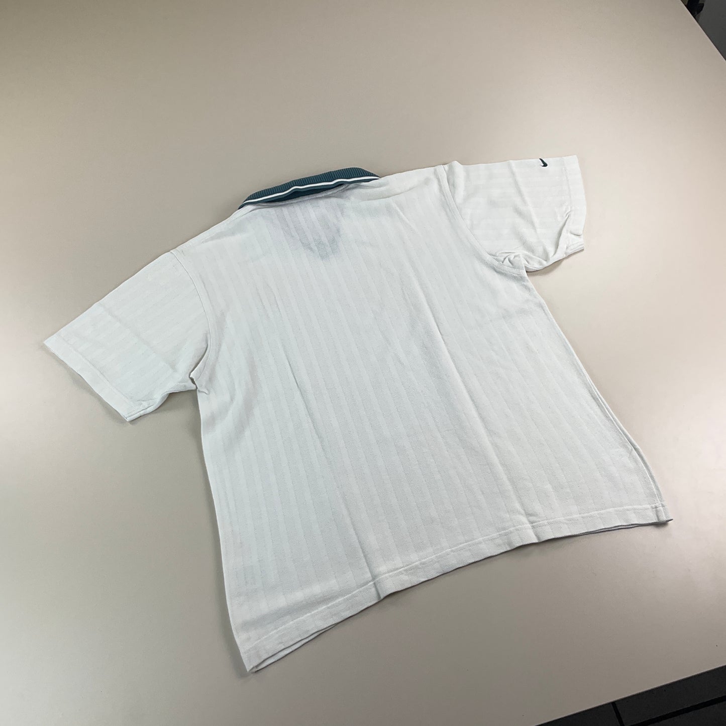 Nike 90s Tennis Polo Shirt - Kids/L-NIKE-olesstore-vintage-secondhand-shop-austria-österreich