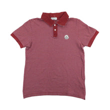 Load image into Gallery viewer, Moncler Striped Polo Shirt - Medium-MONCLER-olesstore-vintage-secondhand-shop-austria-österreich