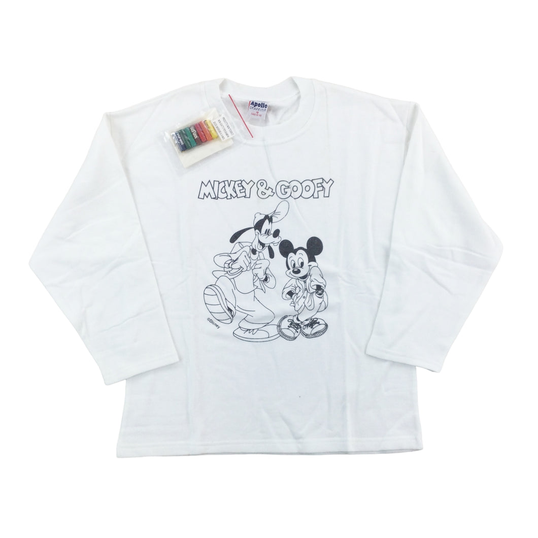 Disney Self Draw 80s Sweatshirt - Kids-DISNEY-olesstore-vintage-secondhand-shop-austria-österreich