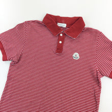 Load image into Gallery viewer, Moncler Striped Polo Shirt - Medium-MONCLER-olesstore-vintage-secondhand-shop-austria-österreich