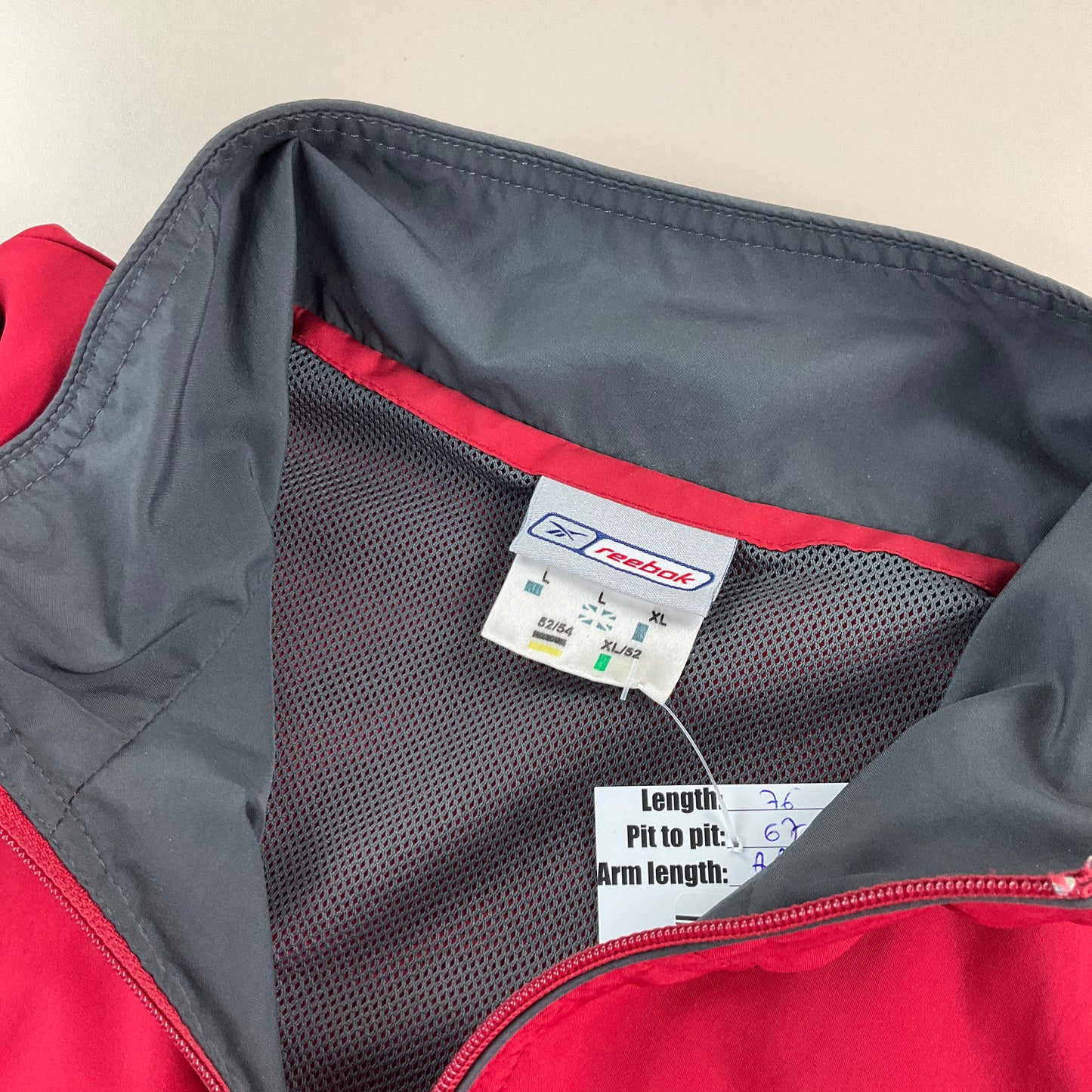 Reebok 00s Leichte Jacke - Large-REEBOK-olesstore-vintage-secondhand-shop-austria-österreich