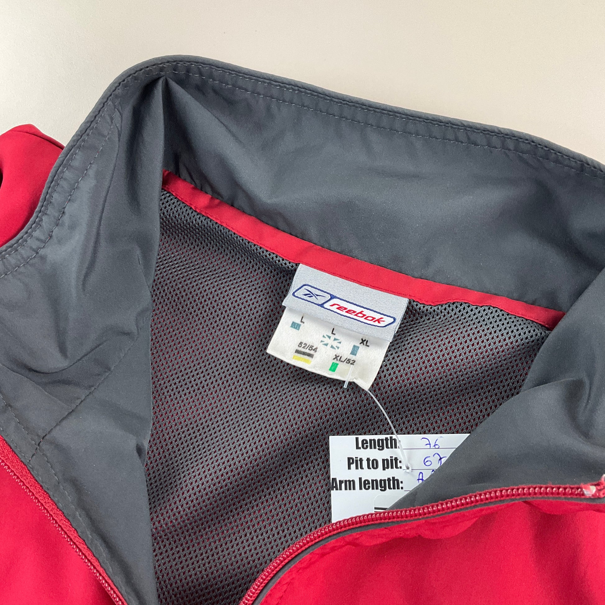 Reebok 00s Leichte Jacke - Large-REEBOK-olesstore-vintage-secondhand-shop-austria-österreich