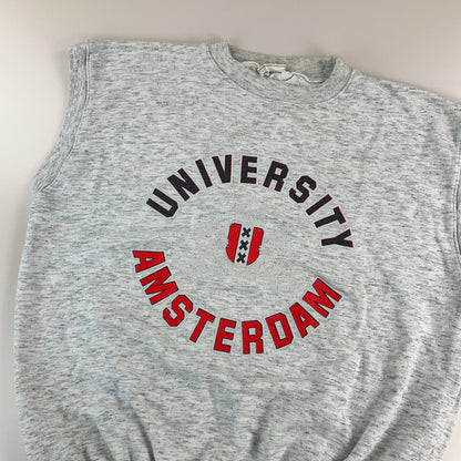 University Amsterdam 80s Weste - Medium fit-University Amsterdam-olesstore-vintage-secondhand-shop-austria-österreich