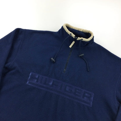 Tommy Hilfiger 90s Fleece Jumper - Medium-olesstore-vintage-secondhand-shop-austria-österreich