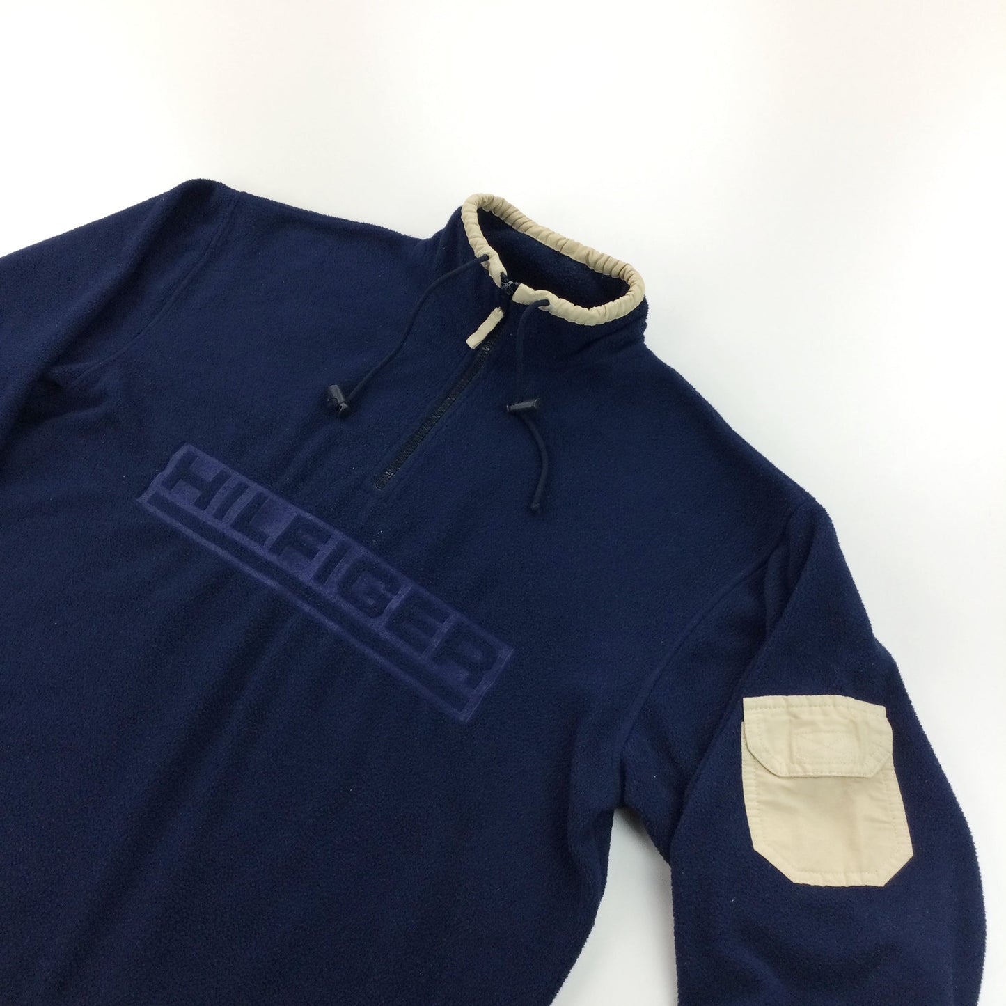 Tommy Hilfiger 90s Fleece Jumper - Medium-olesstore-vintage-secondhand-shop-austria-österreich