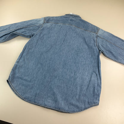 Calvin Klein 00s Denim Shirt - XL-CALVIN KLEIN-olesstore-vintage-secondhand-shop-austria-österreich