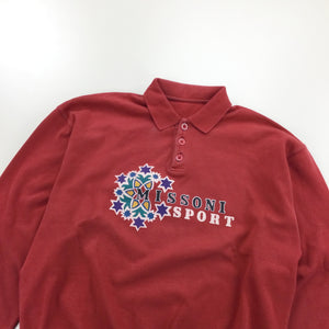 Missoni Sport 90s Sweatshirt - Medium-MISSONI-olesstore-vintage-secondhand-shop-austria-österreich