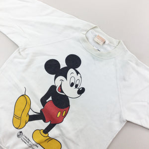Walt Disney 80s Blues Sweatshirt - Small-DISNEY-olesstore-vintage-secondhand-shop-austria-österreich