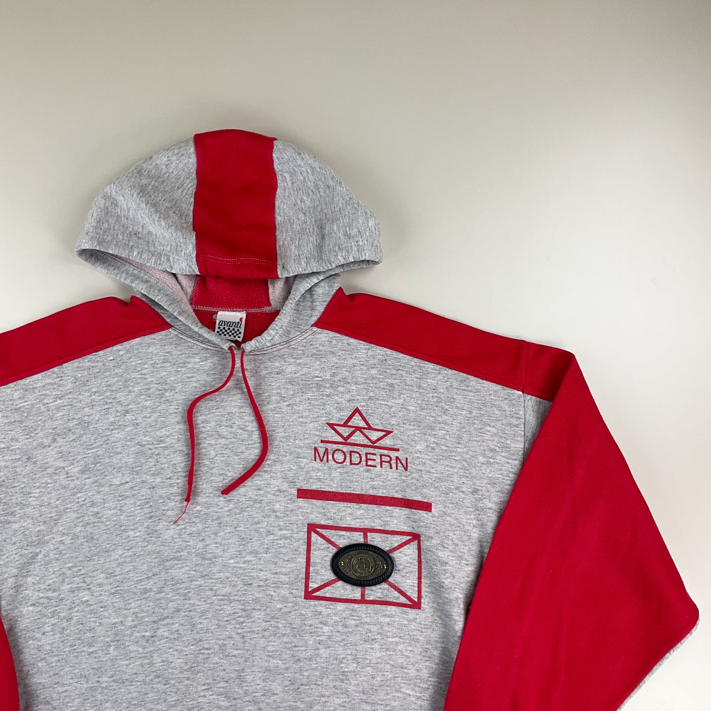 Avanti 90s Hoodie - Large-avanti-olesstore-vintage-secondhand-shop-austria-österreich