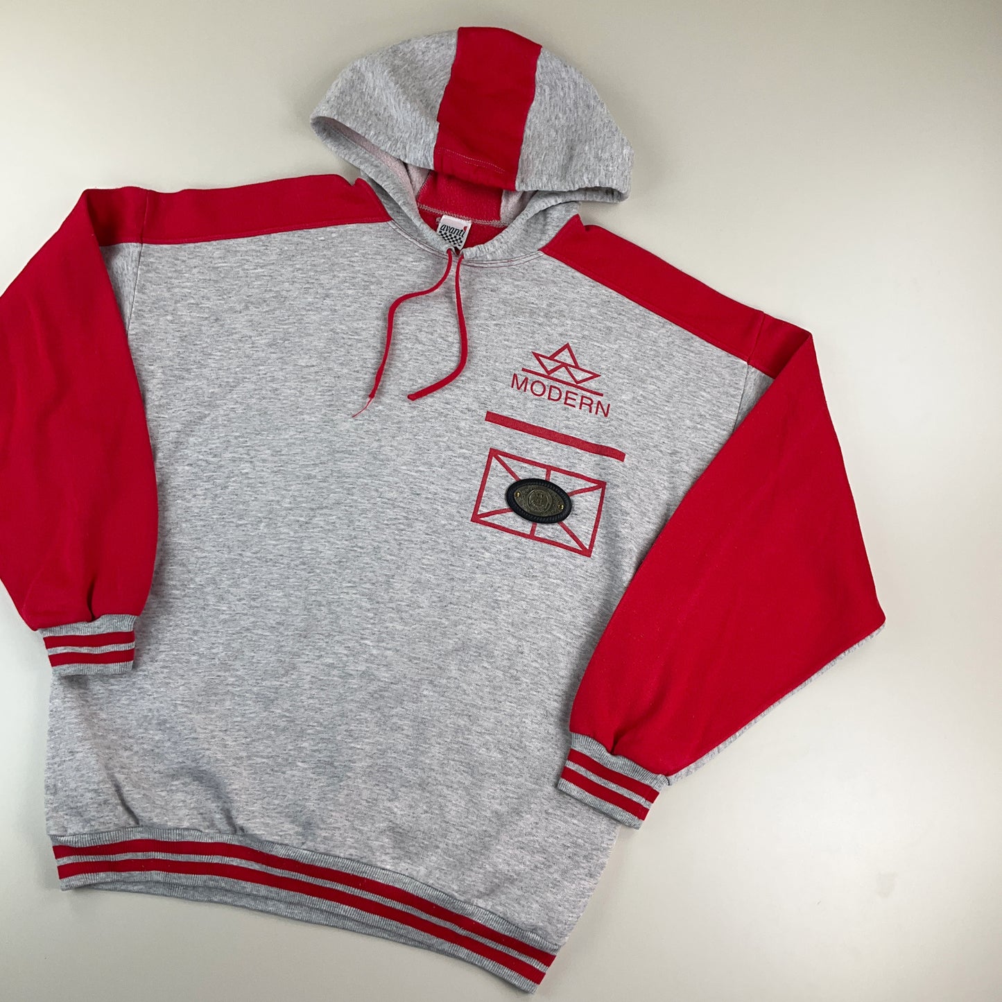 Avanti 90s Hoodie - Large-avanti-olesstore-vintage-secondhand-shop-austria-österreich