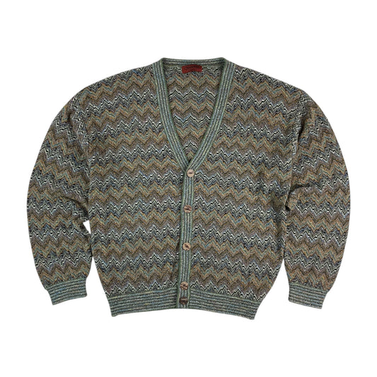 Missoni 90s Cardigan - Medium-MISSONI-olesstore-vintage-secondhand-shop-austria-österreich