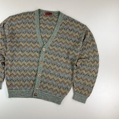 Missoni 90s Cardigan - Medium-MISSONI-olesstore-vintage-secondhand-shop-austria-österreich