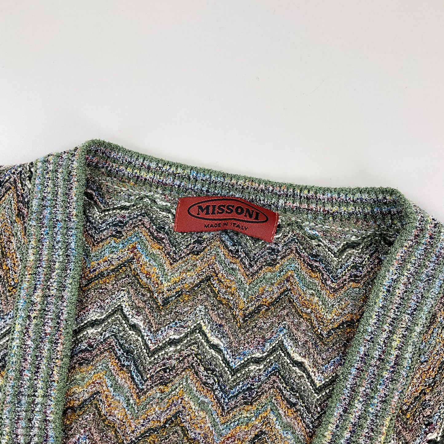 Missoni 90s Cardigan - Medium-MISSONI-olesstore-vintage-secondhand-shop-austria-österreich