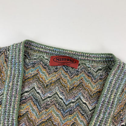 Missoni 90s Cardigan - Medium-MISSONI-olesstore-vintage-secondhand-shop-austria-österreich