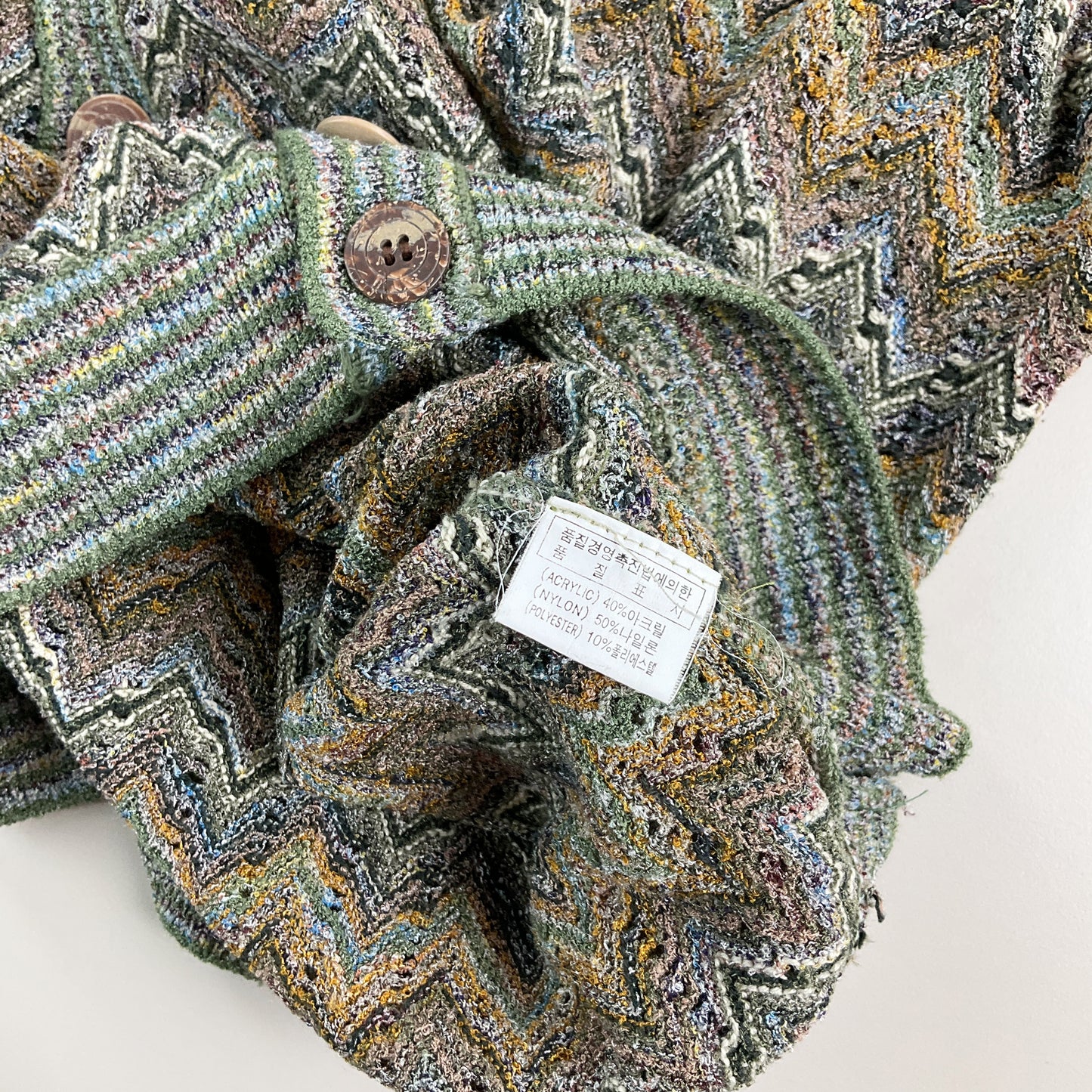 Missoni 90s Cardigan - Medium-MISSONI-olesstore-vintage-secondhand-shop-austria-österreich