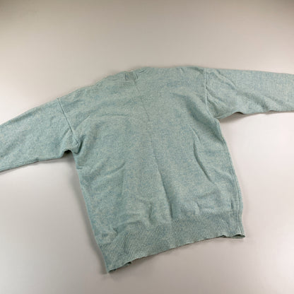 Missoni Sport 90s Spellout Woll- Sweatshirt - Medium-MISSONI-olesstore-vintage-secondhand-shop-austria-österreich