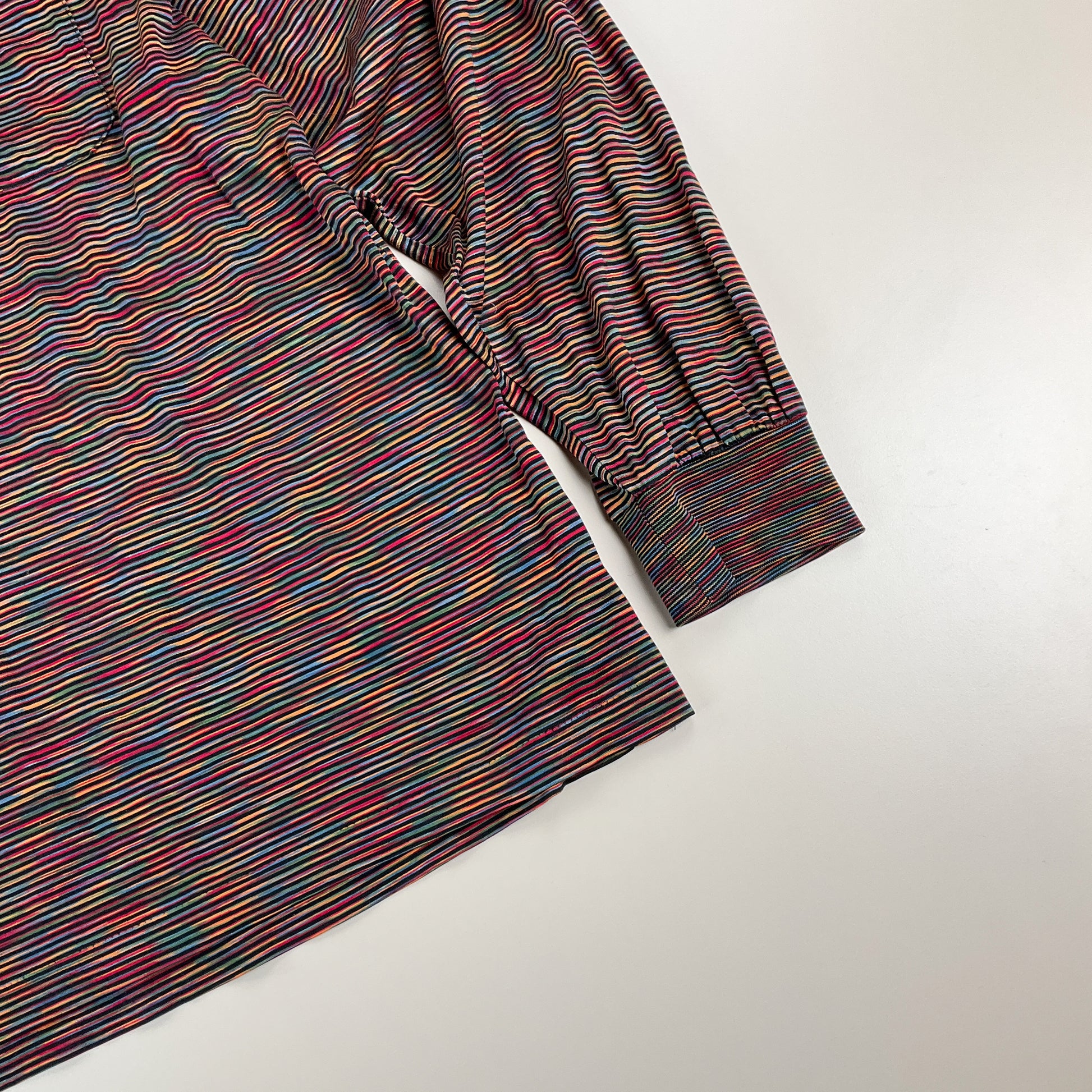 Black Missoni Sport 90s Polo Sweatshirt - 5/Large-MISSONI-olesstore-vintage-secondhand-shop-austria-österreich