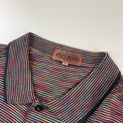 Black Missoni Sport 90s Polo Sweatshirt - 5/Large-MISSONI-olesstore-vintage-secondhand-shop-austria-österreich