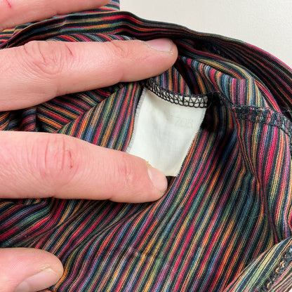 Black Missoni Sport 90s Polo Sweatshirt - 5/Large-MISSONI-olesstore-vintage-secondhand-shop-austria-österreich
