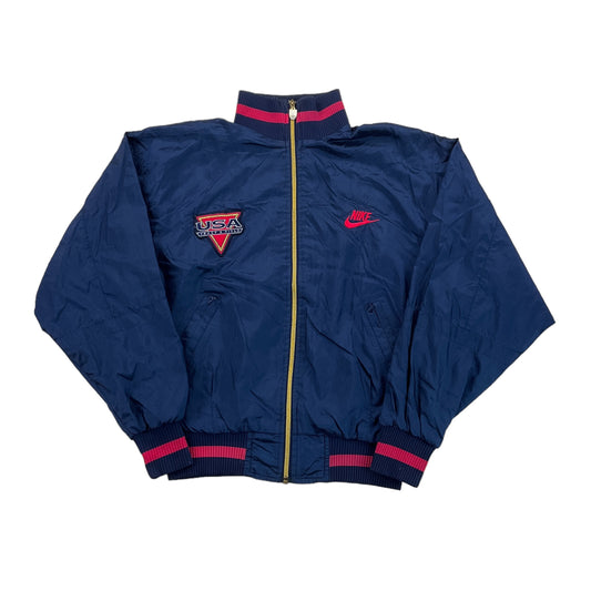 Nike 'Track and Field USA' Jacket - Small-NIKE-olesstore-vintage-secondhand-shop-austria-österreich