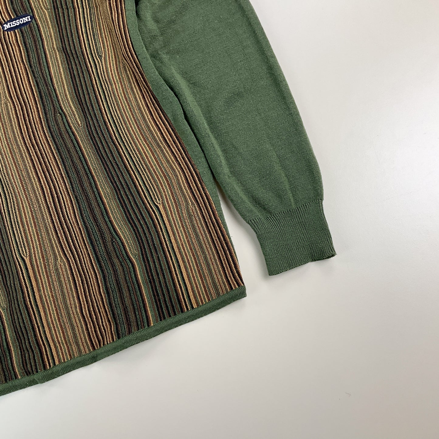 Missoni Sport 90s Rollkragen Sweatshirt - Damen/M-MISSONI-olesstore-vintage-secondhand-shop-austria-österreich
