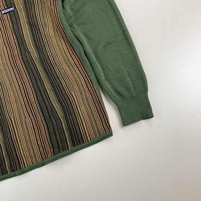 Missoni Sport 90s Rollkragen Sweatshirt - Damen/M-MISSONI-olesstore-vintage-secondhand-shop-austria-österreich