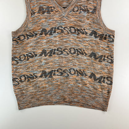 Missoni Sport 90s Weste - Medium-MISSONI-olesstore-vintage-secondhand-shop-austria-österreich