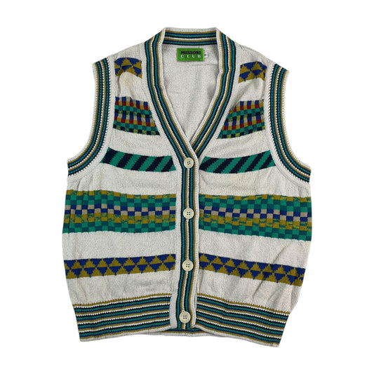 Missoni Club 90s Weste - Damen/42/Small-MISSONI-olesstore-vintage-secondhand-shop-austria-österreich