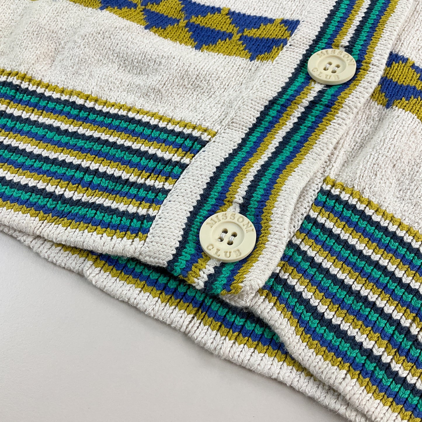 Missoni Club 90s Weste - Damen/42/Small-MISSONI-olesstore-vintage-secondhand-shop-austria-österreich