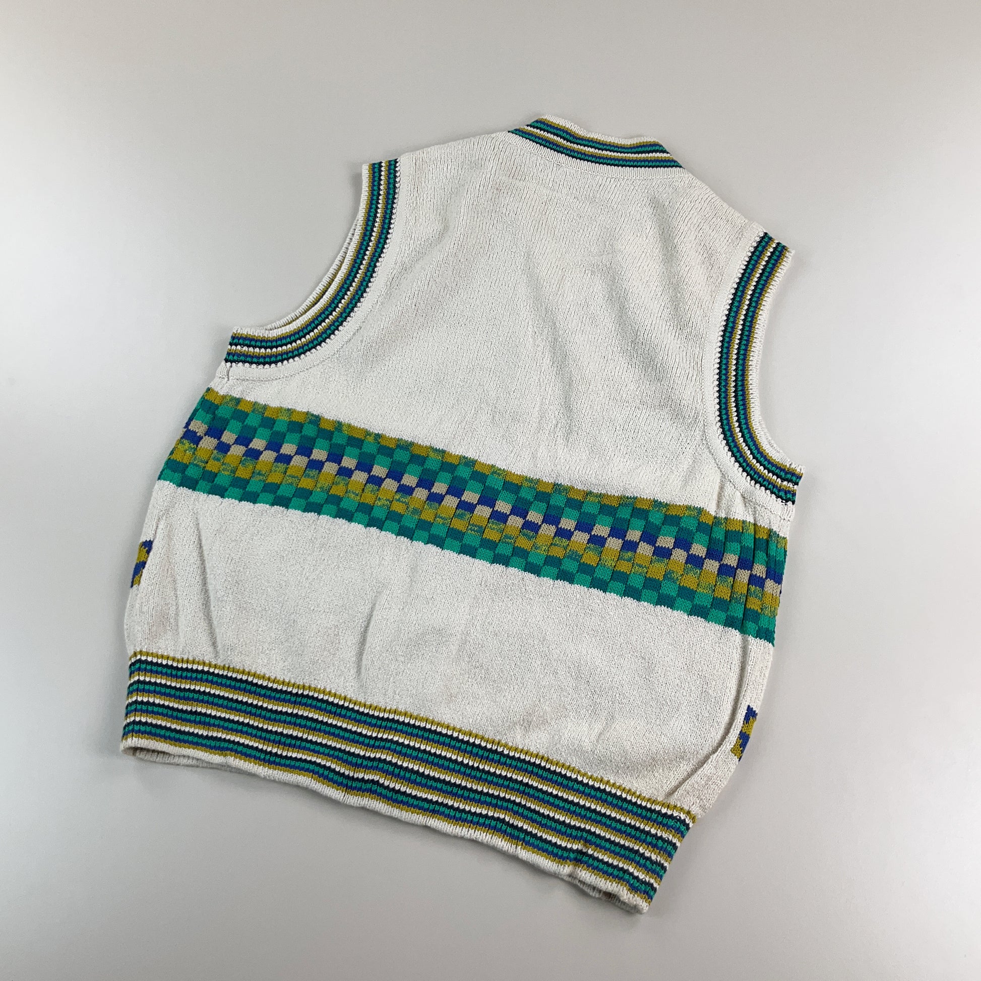 Missoni Club 90s Weste - Damen/42/Small-MISSONI-olesstore-vintage-secondhand-shop-austria-österreich